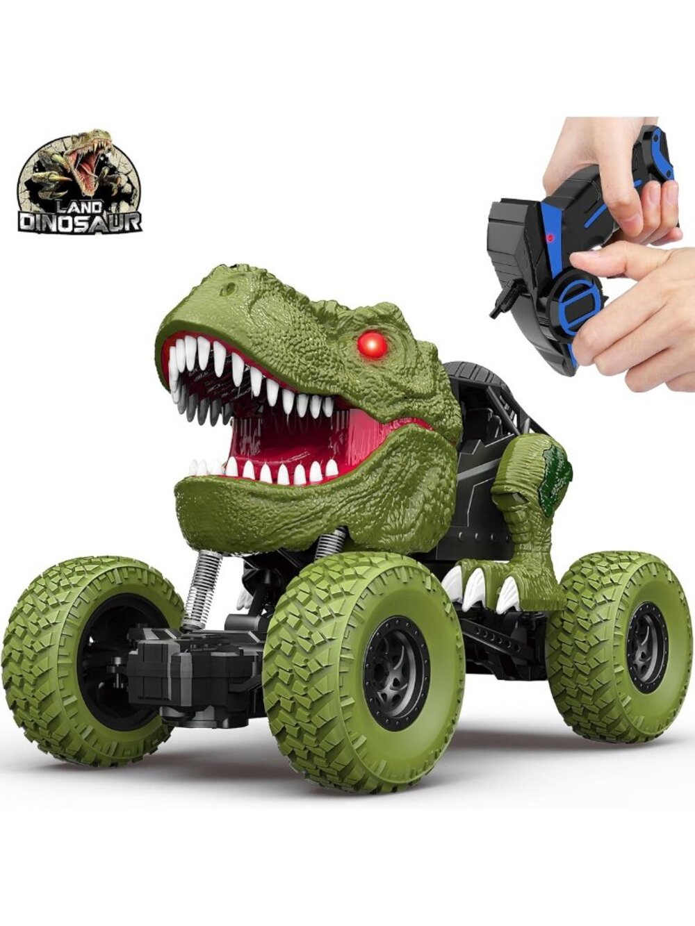 Remote Control Dinosaur Truck for Kids - 2.4GHz RC Toy Car, Fun Gift for Boys
